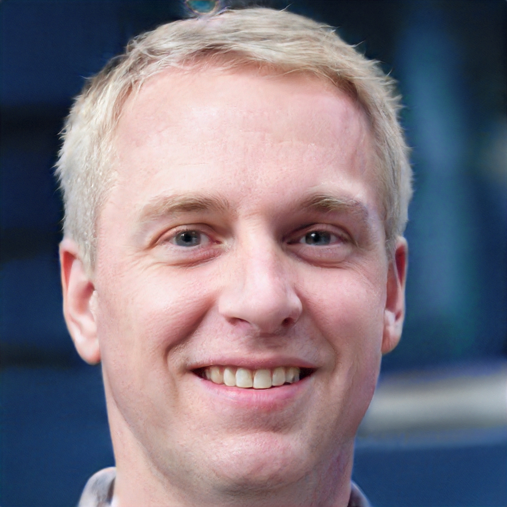 Kevin, creator of Dog Name Creator, smiling with his dog